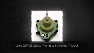 Leica GDF122 Optical Plummet Surveying Tribrach [upl. by Neleag]