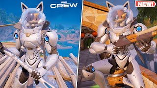 Fortnite March 2024 Crew Pack KATT Skin GAMEPLAY 🐱🚀 [upl. by Hsima]