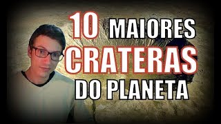 As 10 maiores CRATERAS do planeta Terra [upl. by Krissie]