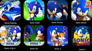 Sonic Dash Sonic Forces Sonic Boom Sonic Rumble Sonic 1 Sonic 2 Sonic 4 Ep 2 Sonic CD [upl. by Ogilvie]