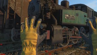 VR STEAM ENGINE  Derail Valley Simulator [upl. by Duvall62]