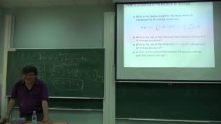 Entropy from Boltzmann Htheorem to Perelmans Wformula for Ricci flow  XiangDong Li [upl. by Atiuqad]