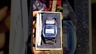 Casio A158WA unboxing video watch ⌚ 😊😌trending youtube viralvideos casio unboxing [upl. by Popele]