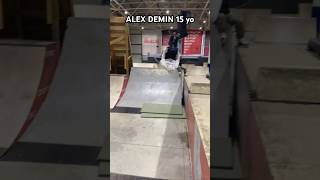 ALEXANDER DEMIN 15 YEARS OLD SKATEPARK EDIT 2024 SPORTEX  FUTURE STARS OF ROLLERBLADING skating [upl. by Airtina862]