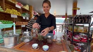 Tea Tasting Ban Rak Thai Thailand [upl. by Ydnyl]