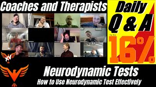 How to Use Neurodynamic Tests Effectively  BillHartmanPTcom QampA for The 16 [upl. by Snave876]