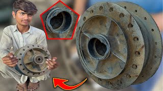 How to Repair a Motorcycle Wheel Hub Like a Pro  Pro Techniques for Perfect Restoration [upl. by Ahsikyt]