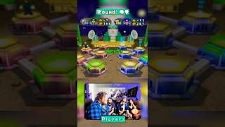 Insane Mario Party Late Game Duel marioparty shorts nintendo [upl. by Eniamart392]