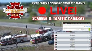 LIVE Kitsap Co Fireworks Mayhem  PulsePoint Fire Scanner in WA [upl. by Hymie396]