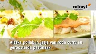 Alaska pollak in jasje van rode curry [upl. by Iosep]