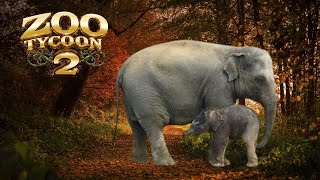 Zoo Tycoon 2  Autumn Zoo Ep4  Asian Elephant Exhibit [upl. by Jasik]