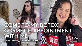 Kayley’s BOTOX® Cosmetic Treatment Journey [upl. by Yesdnil]