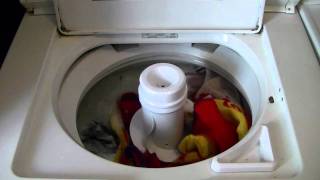 Whirlpool washing towels [upl. by Ellevel]