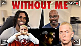 POPS IS MORE WOKE THAN EMINEM   EMINEM WITHOUT ME OFFICIAL MUSIC VIDEO POPS REACTION [upl. by Novihs]