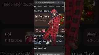 46 days until it Christmas christmas merrychristmas music [upl. by Ertemed]