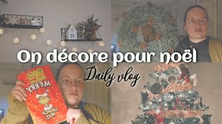 On décore pour Noël  Haul Dollo  Une tradition de Noël  La suite du vlog dhier [upl. by Harolda668]