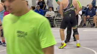 Damien Soto Minion vs Steele Brown Roundtree in the Elite 8 at 215lbs [upl. by Eckmann256]