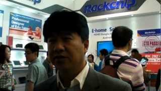 Rockchip RK2928 and RK2926 launched at the HKTDC Electronics Fair [upl. by Dasha]