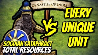 SOGDIAN CATAPHRACT vs EVERY UNIQUE UNIT Total Resources  AoE II DE [upl. by Etteragram]