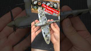 The Supermarine Spitfire MkVb scale model plane Diorama tamiya 148 [upl. by Britta]