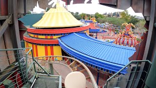 The Barnstormer 4K Front Seat POV  Magic Kingdom  Walt Disney World [upl. by Codi]