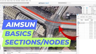 Aimsun Tutorial  RoadsIntersections basics [upl. by Schnapp814]