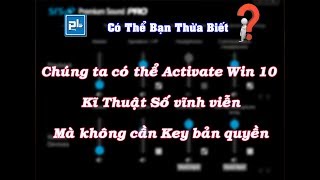 Crack real active win 10 pro digital license kĩ thuật số vĩnh viễn không cần key anh em share mạnh [upl. by Nazario]