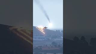 Apache helicopter shot down by Goose anti aircraft missile war Air Defense System ArmedHelicopter [upl. by Nogem71]