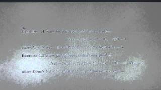 Lecture 1g Generalized Functions and Distributions [upl. by Alyak616]