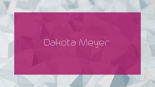 Dakota Meyer  appearance [upl. by Simah]