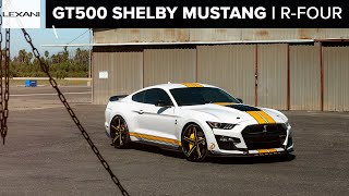 GT500 Shelby Mustang on RFour by Lexani [upl. by Uchish]