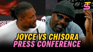 quotIm going to FCK YOU UPquot  Derek Chisora vs Joe Joyce  Press Conference [upl. by Anot]