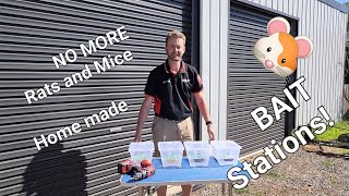 Effective DIY Rodent Bait Stations Rats amp Mice [upl. by Mcquoid]