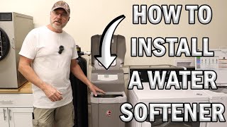 DIY Water Softener Installation Made Easy Stepbystep Guide [upl. by Aiynot]