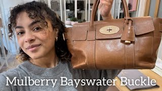 Mulberry Bayswater Buckle Review [upl. by Nosnevets583]