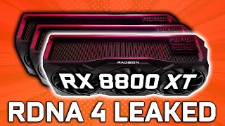 AMD RDNA 4 RX 8000 Leaked Specs Price amp Release Date [upl. by Louanne38]