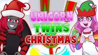 MERRY CHRISTMAS From The UNICORN TWINS In Tower Of Hell Roblox [upl. by Arbba]