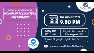 Women in Accounting Outsourcing  Bangladesh । FinTech BPO Service । accounting freelancing [upl. by Rolan]