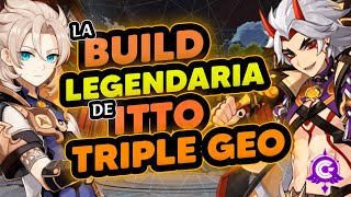 ✅BUILD de ITTO TRIPLE GEO  CUADRAGEO  Combo CORRECTO de ITTO  Genshin Impact [upl. by Tillinger291]