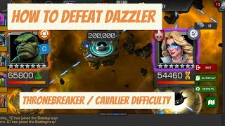 How to defeat Dazzler Thronebreaker  Cavalier Difficulty please subscribe [upl. by Asela]