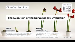 The Evolution of the Renal Biopsy Evaluation [upl. by Anauqahc]