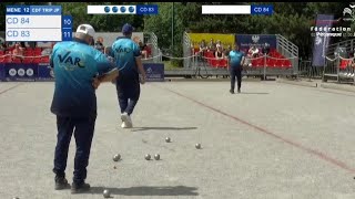 Championnat petanque de France 2024 jp brianconVAR vs VAUCLUSE [upl. by Airom]