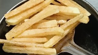 नेहमीच्या बटाट्याचे झटपट क्रिस्पी फ्रेंच फ्राईस  Crispy French Fries at Home French Fries Recipe [upl. by Cyrill]