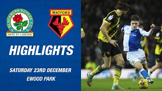 Highlights Blackburn Rovers v Watford [upl. by Raynell754]