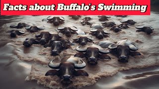 Facts About Buffaloes Swimming in Rivers [upl. by Tutt]