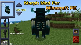 Best Morph Mod For Minecraft Pocket Edition  Best Morph Addon For MCPE [upl. by Barde]