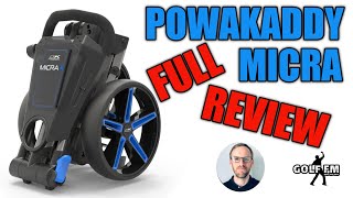 POWAKADDY MICRA PUSH TROLLEY REVIEW 2022 [upl. by Stonwin]