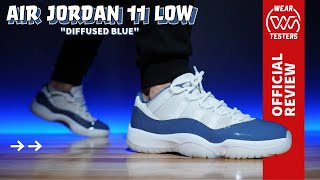 Air Jordan 11 Low Diffused Blue [upl. by Goebel812]