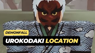 Where to Find Water Breathing Trainer Urokodaki Location  Roblox Demonfall [upl. by Ahsiek]