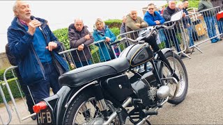 VELOCETTE Valiant KickStart amp RevUp KEMPTON PARK Bike Autojumble amp Vintage Classic Motorcycle Show [upl. by Idner]